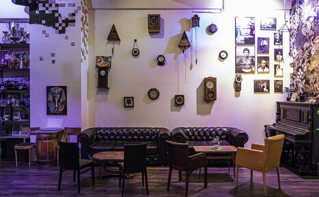 Арендовать Лофт для вечеринок с коктейльным баром 