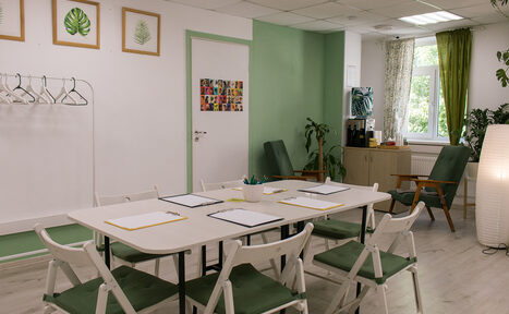 Арендовать Тренинг-зал в светлых тонах