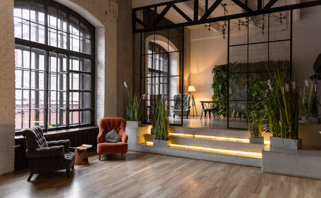 Арендовать Pavilion. Зал Industry Hall в современном стиле