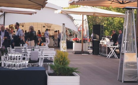 Арендовать Крыша с шатром для мероприятий любого формата