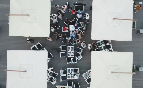 Арендовать Крыша с шатром для мероприятий любого формата