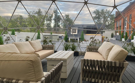 Арендовать AG Loft (АГ Лофт). Крыша с шатром