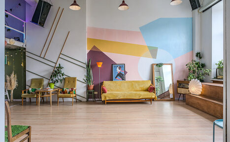 Арендовать Светлый и тёплый лофт