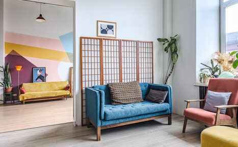 Арендовать Светлый и тёплый лофт