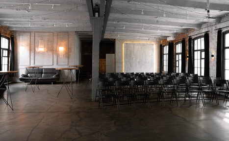 Арендовать SoldOut Lофт. Лофт-пространство с панорамными окнами