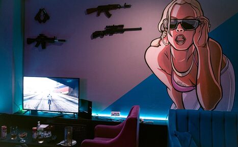 Арендовать GTA Lounge-Bar в игровом стиле
