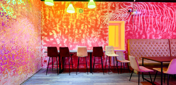 Зал Майами. Светлый и яркий зал в курортном стиле