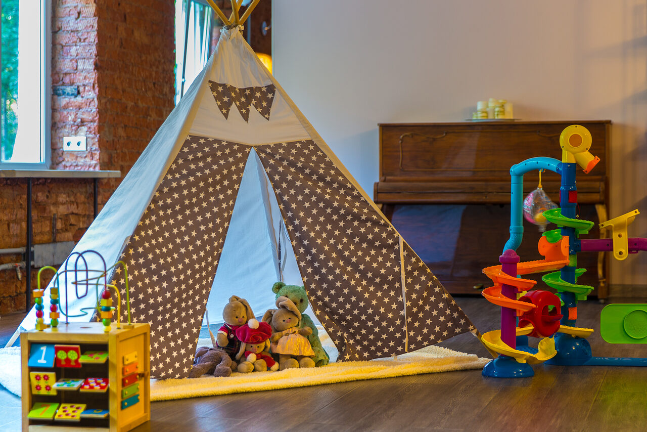 Арендовать Лофт с кухней и антуражем для детских праздников