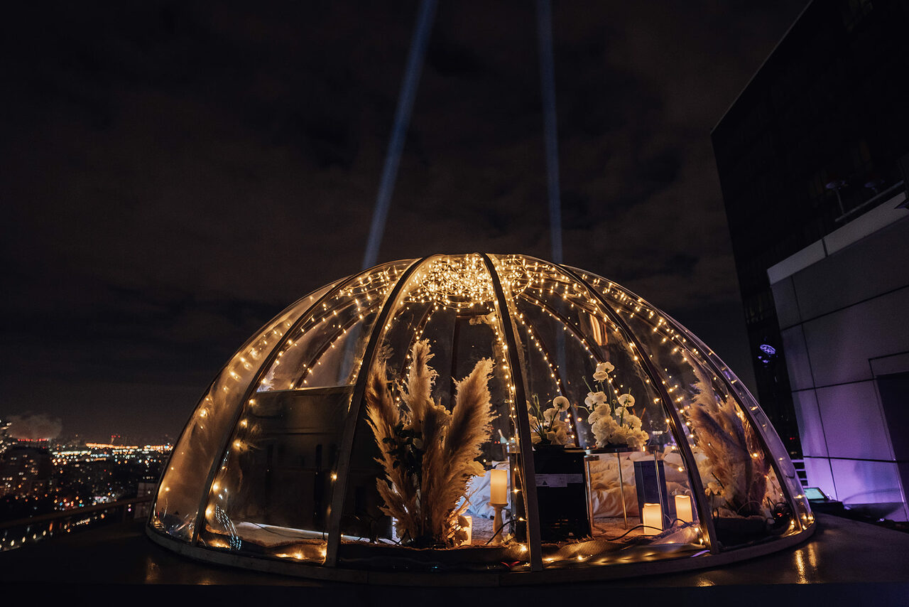 Арендовать Купол на крыше AURA DOME