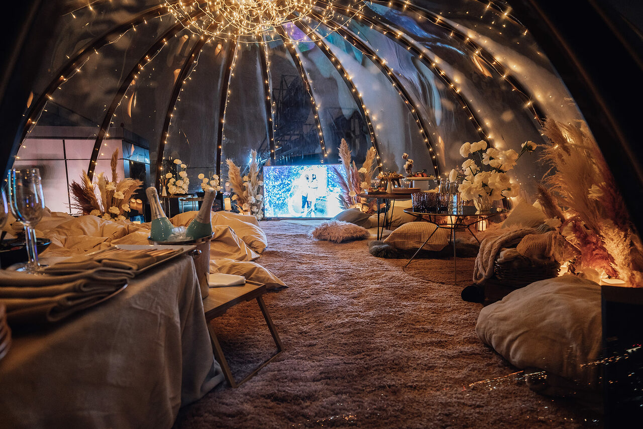 Арендовать Купол на крыше AURA DOME