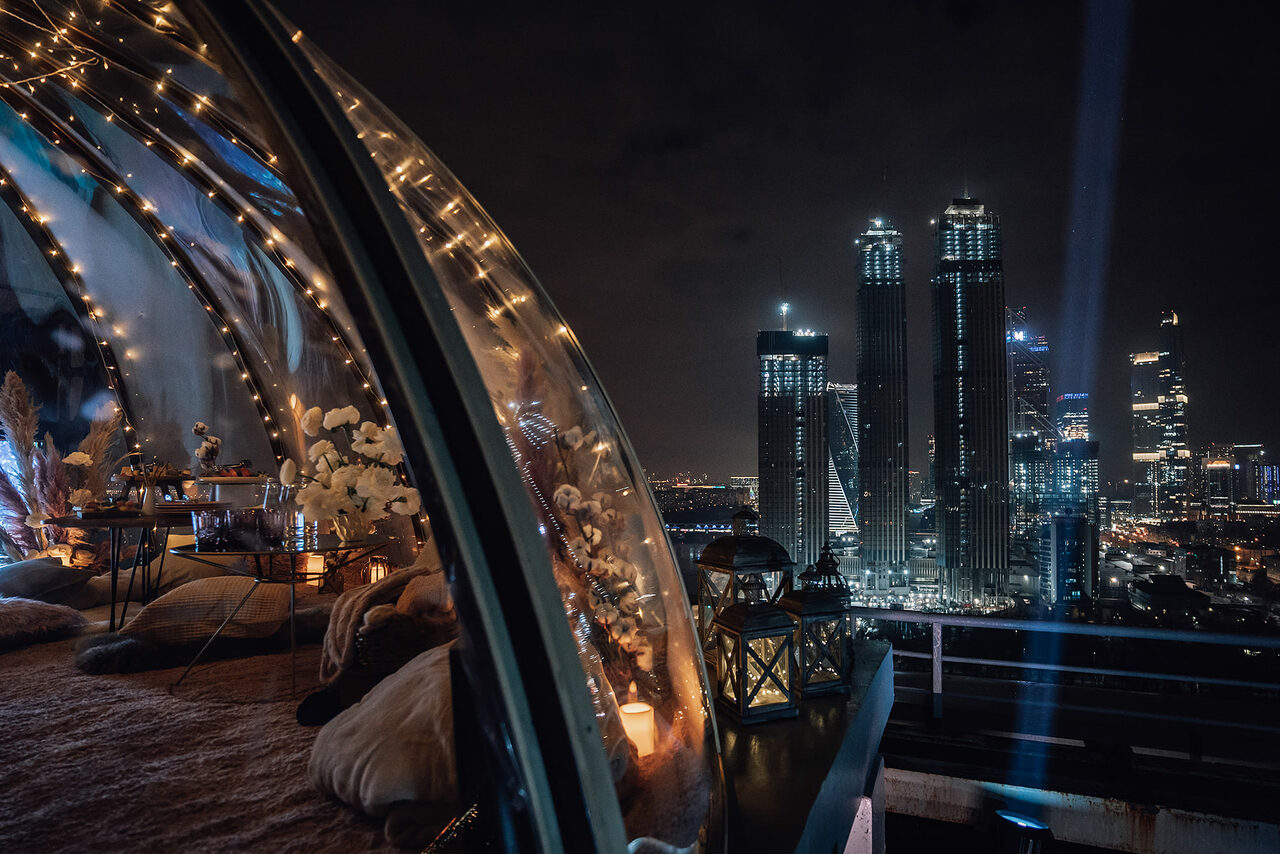 Арендовать Купол на крыше AURA DOME