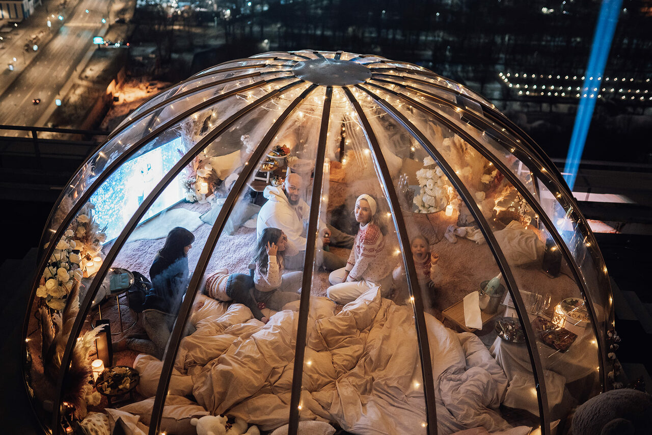 Арендовать Купол на крыше AURA DOME