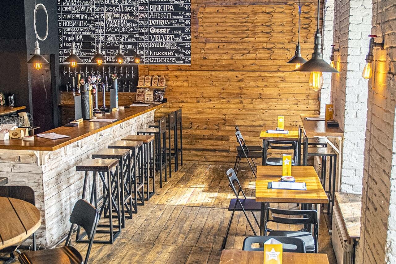 Арендовать Крафт Бар 69 Pints.Комфортабельный бар под закрытие в центре