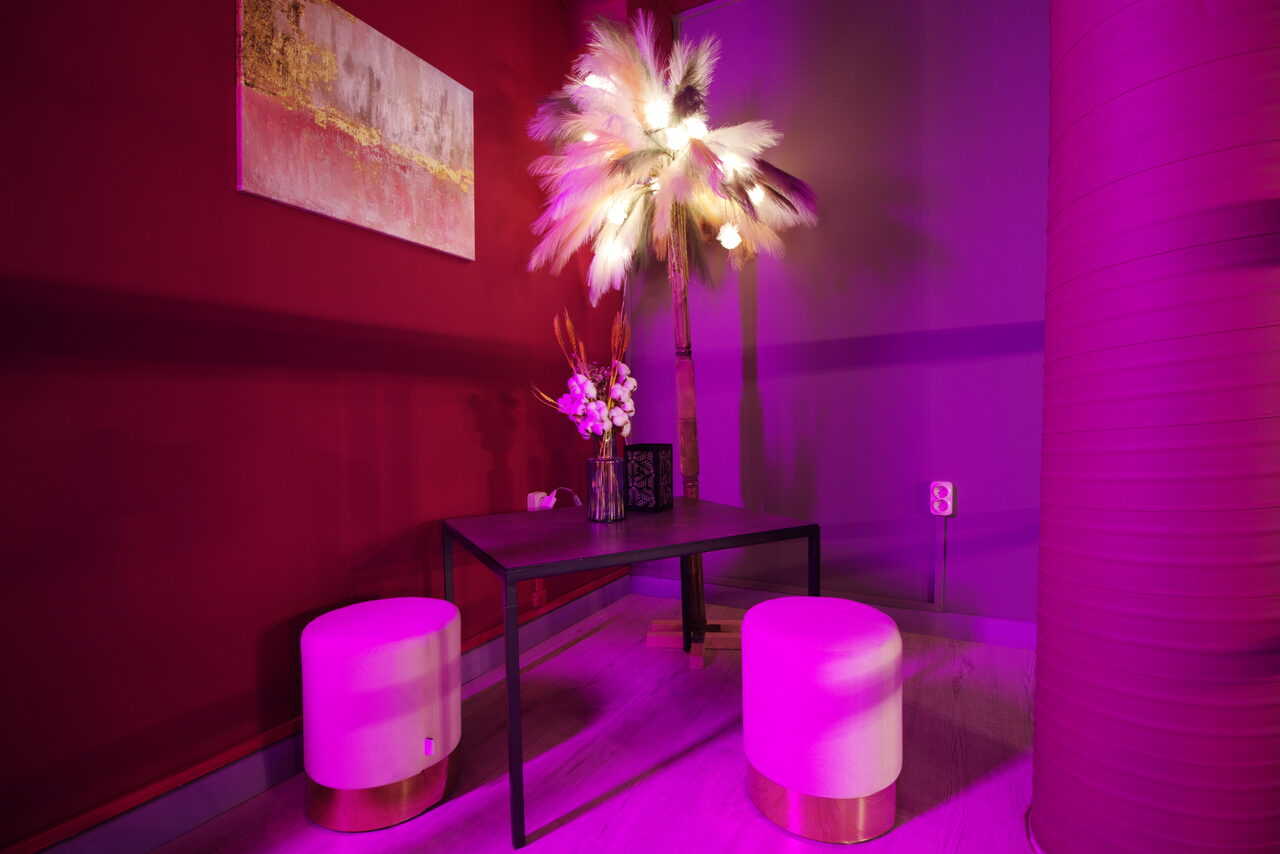 Арендовать Лофт в лавандовом цвете 