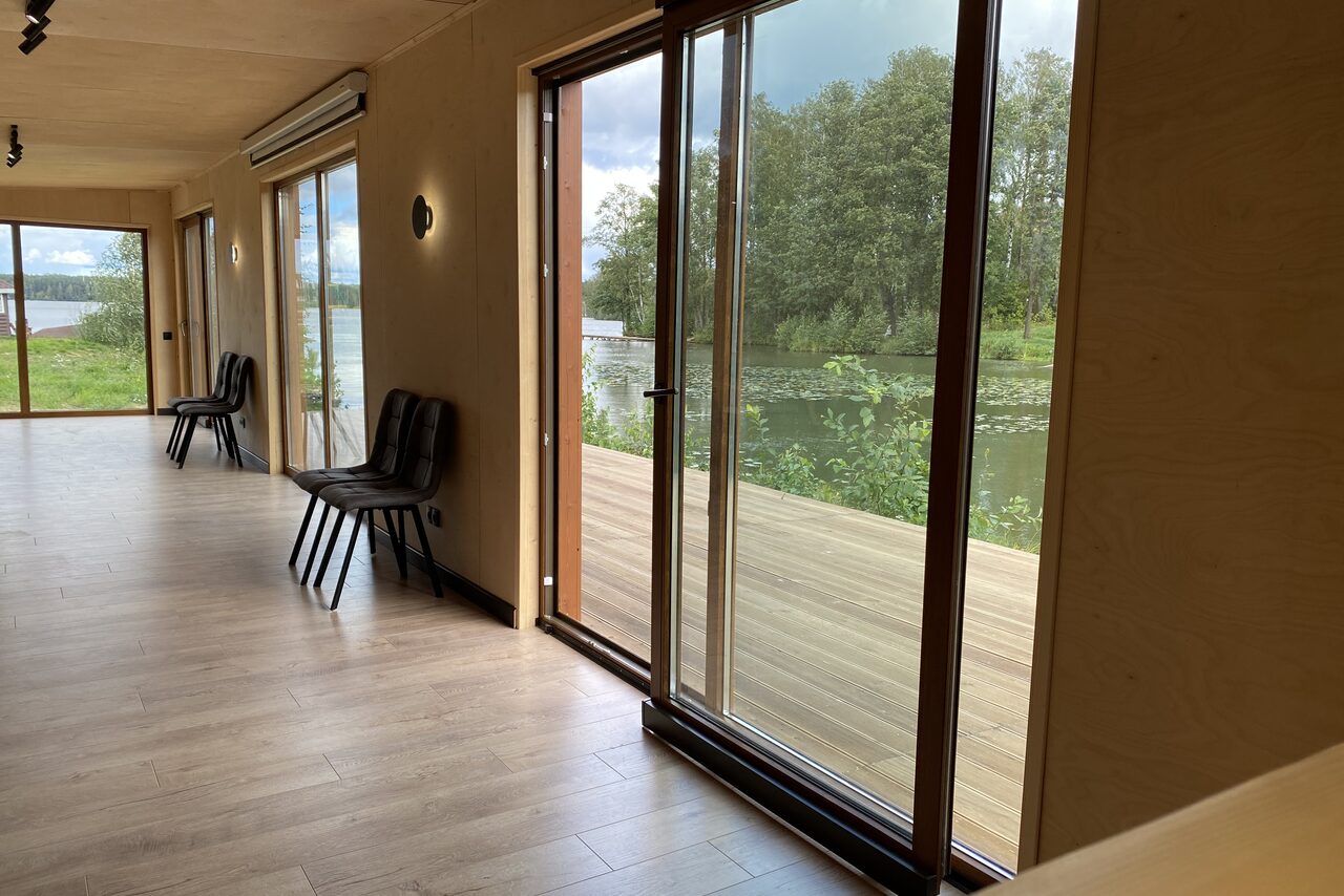 Арендовать Курголовский Берег Беседка на берегу озера