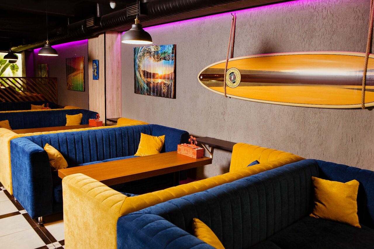 Арендовать Кальянная в морском стиле под закрытие