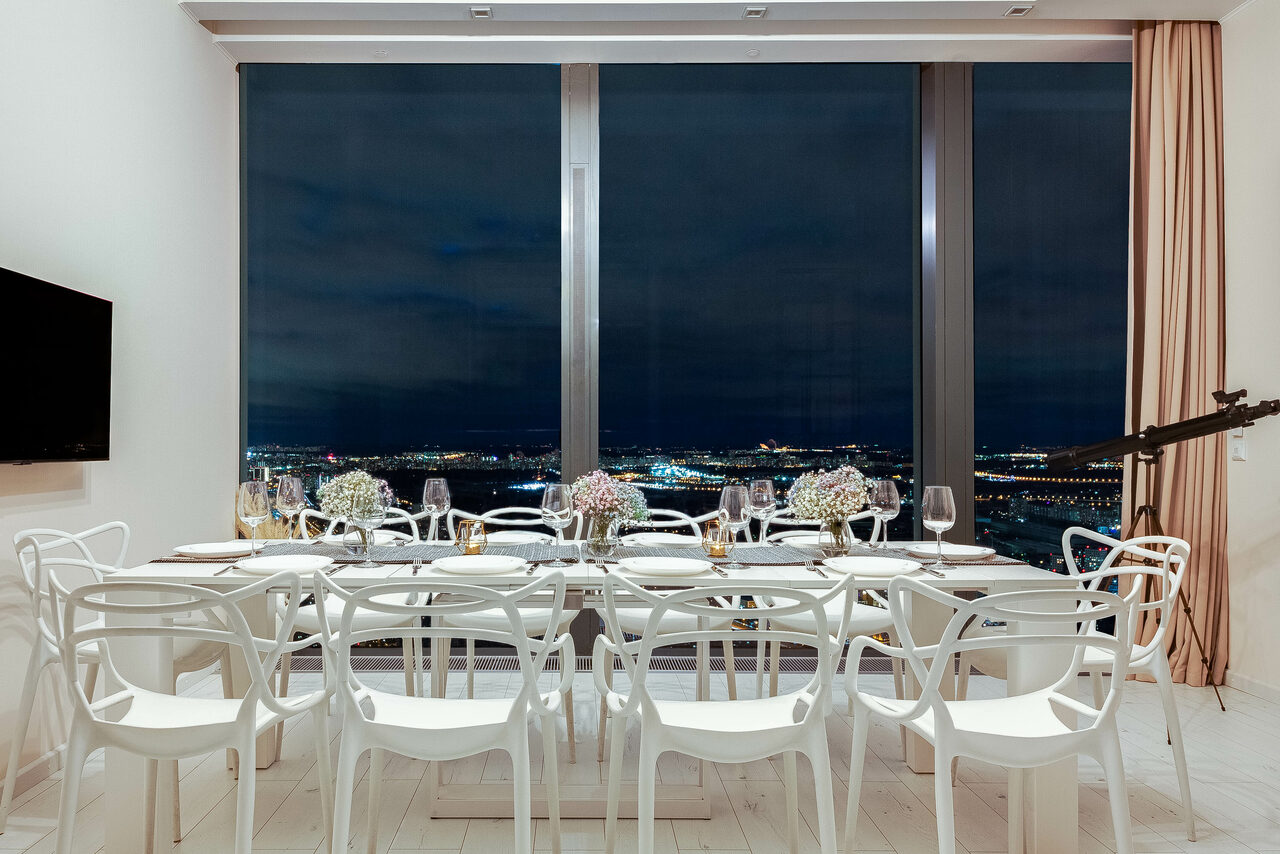 Арендовать 63 этаж Москва Сити Апартаменты с панорамным видом