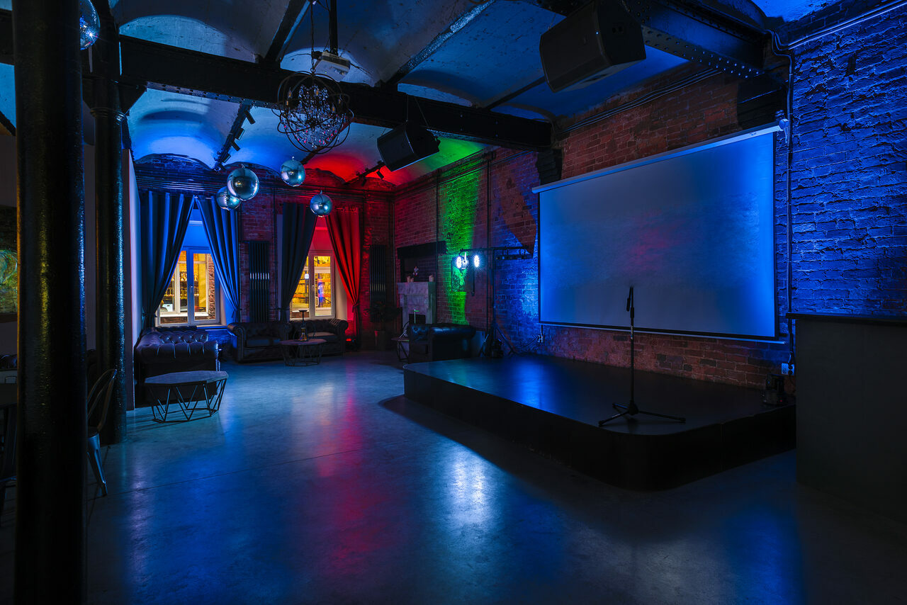 Арендовать Basement Hall зал с авторским дизайном