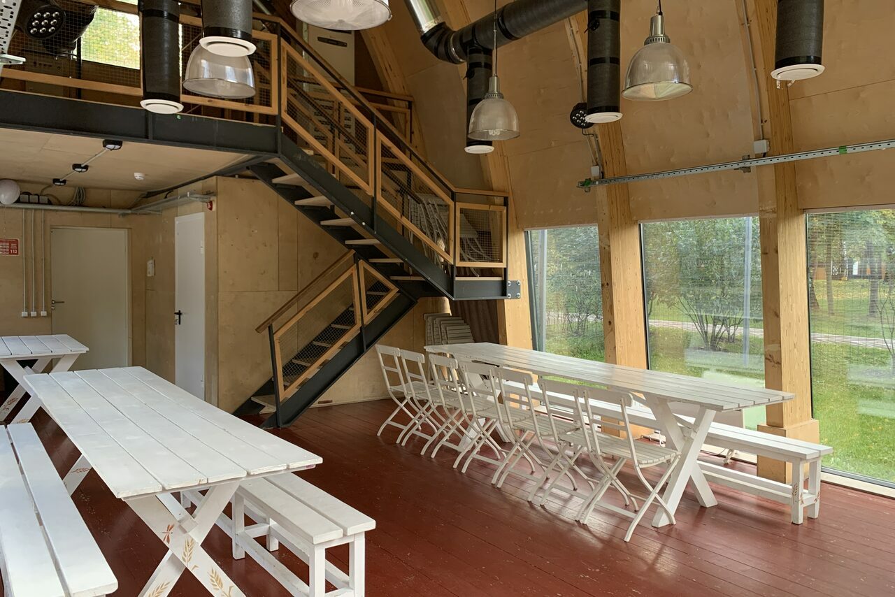 Арендовать Домик с панорамными окнами для детских мероприятий