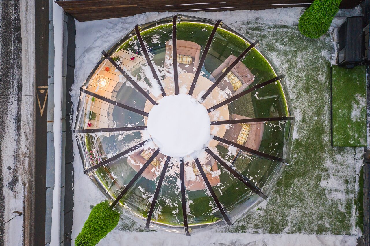 Арендовать Купол на крыше с панорамным видом