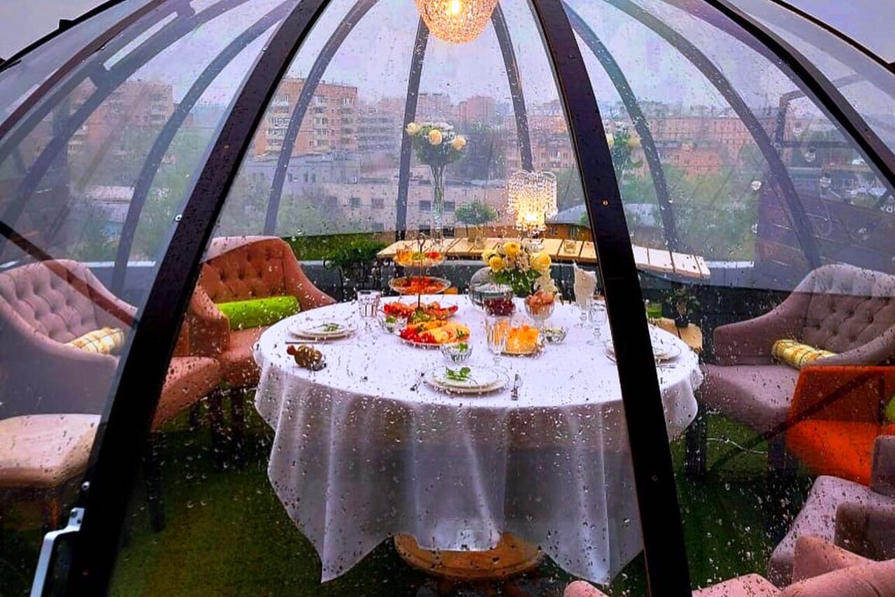 Арендовать Купол на крыше с панорамным видом