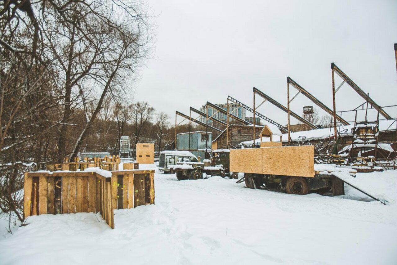 Арендовать Площадка для пейнтбола