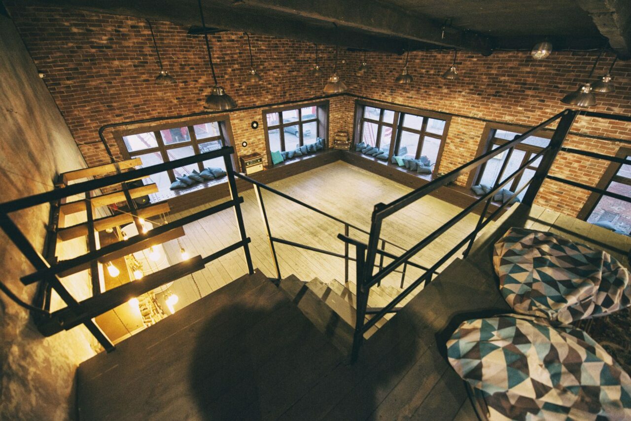 Арендовать Norka studio. Уютный двухуровневый лофт