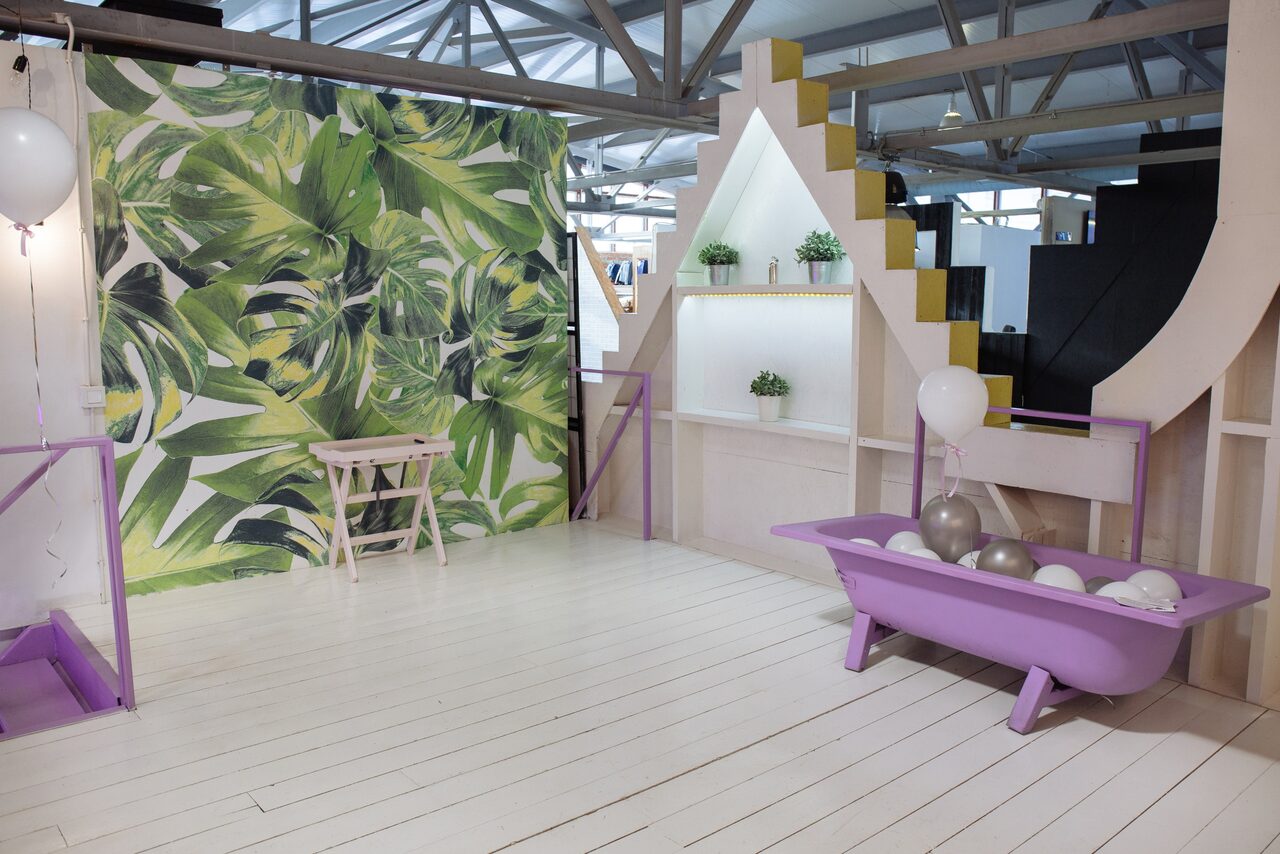 Арендовать Бесконечная гардеробная Фотогеничный лофт 