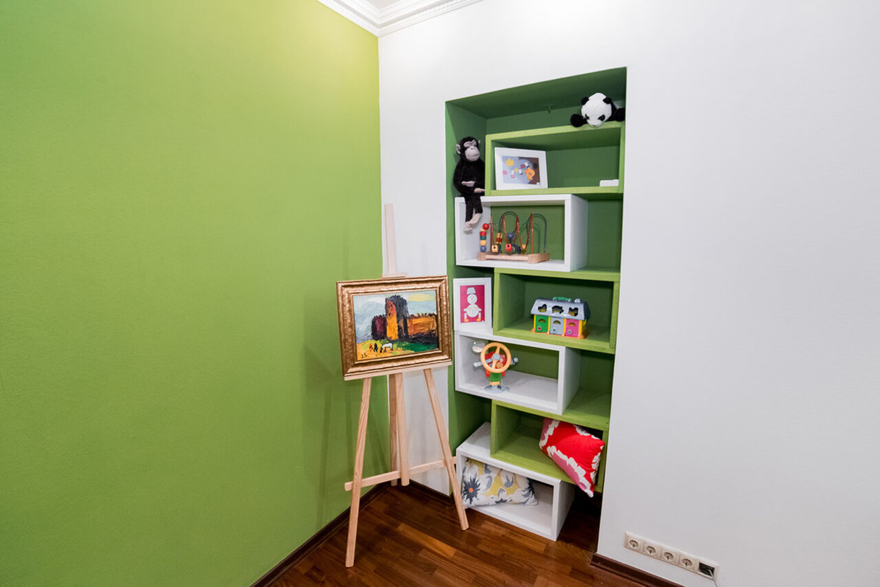 Арендовать Комната в зеленых тонах