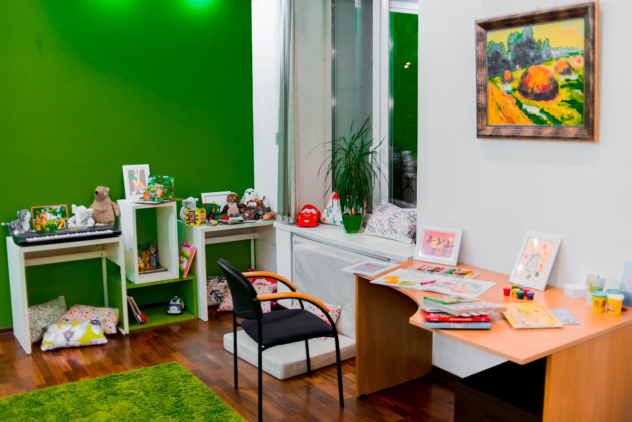 Арендовать Комната в зеленых тонах