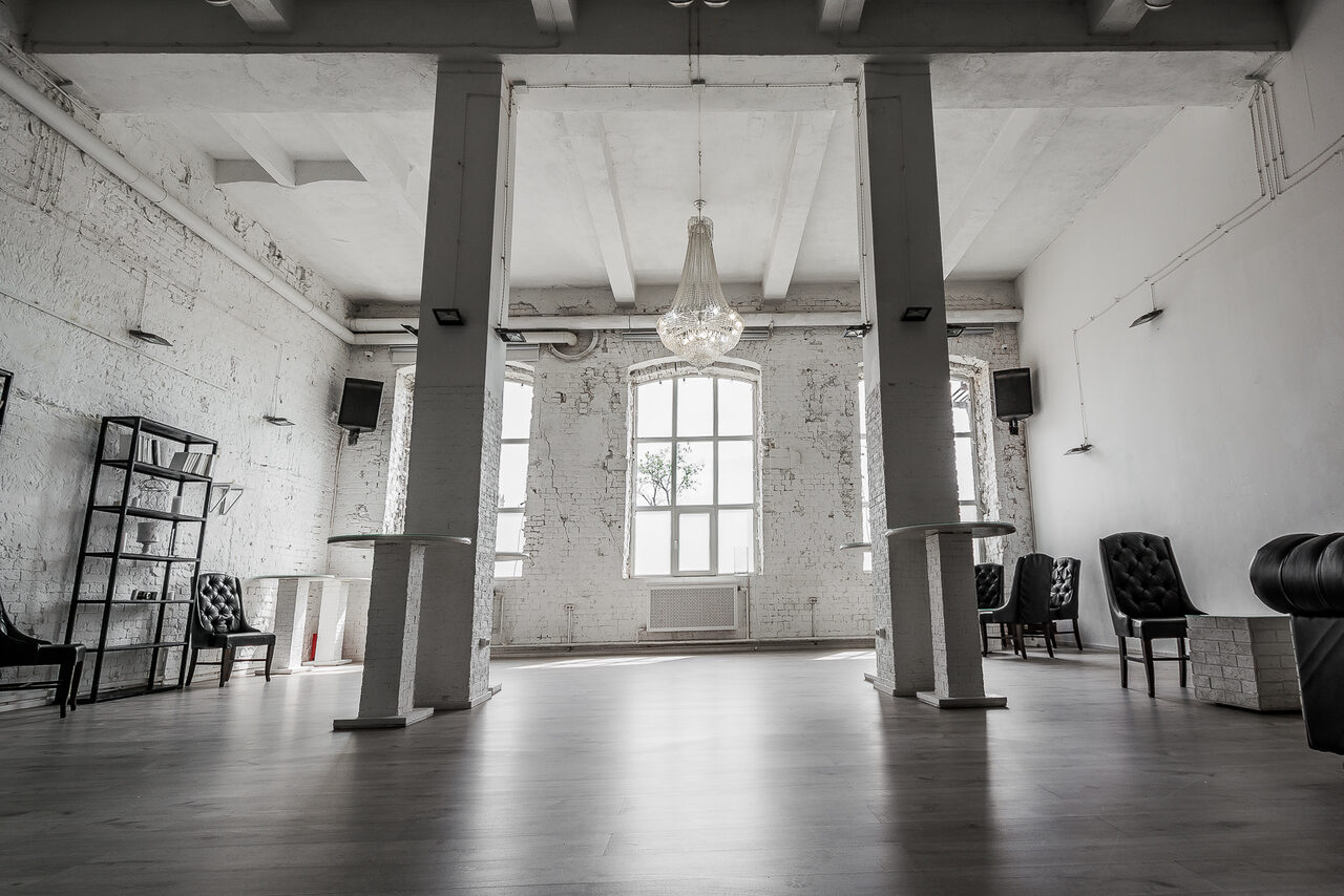 Арендовать 3f-loft Лофт-пространство в белом кирпиче