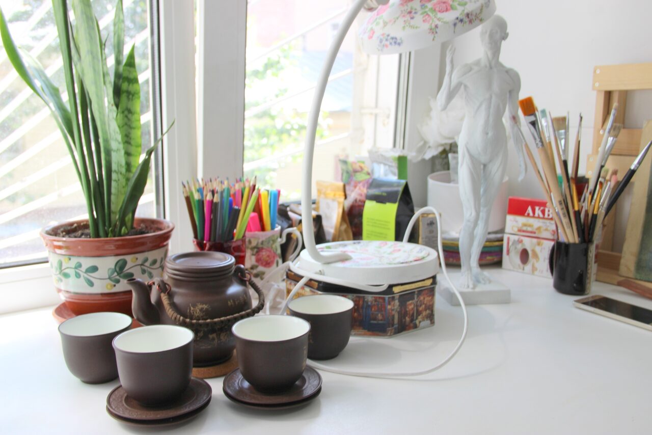 Арендовать Gerts Studio Светлая студия с мальбертами