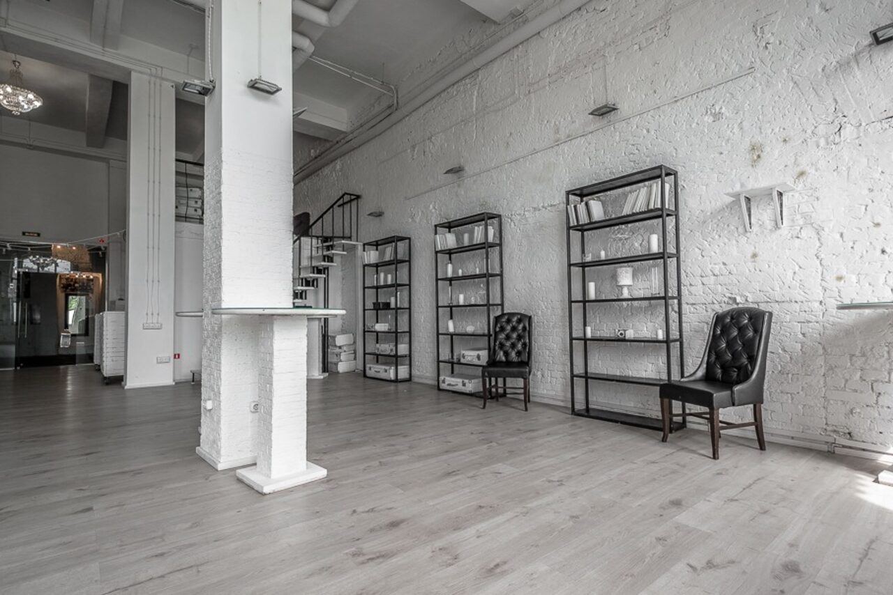 Арендовать 3f-loft Лофт-пространство в белом кирпиче