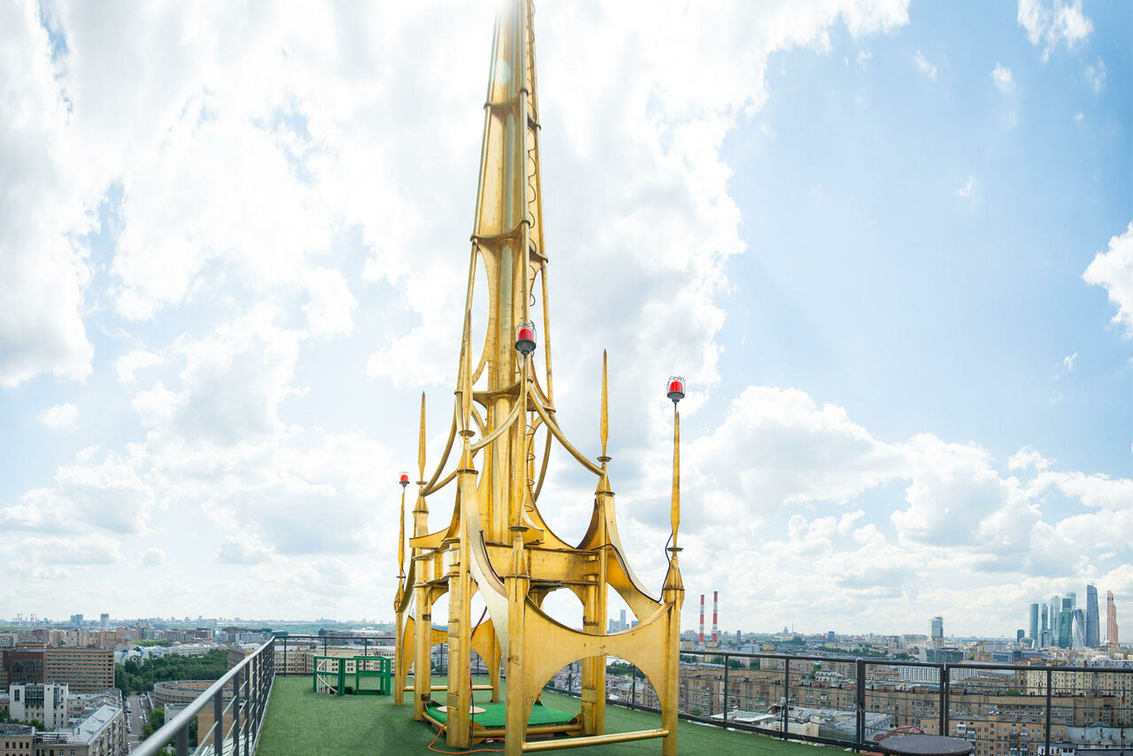 Арендовать Крыша с хорошим обзором в центре Москвы