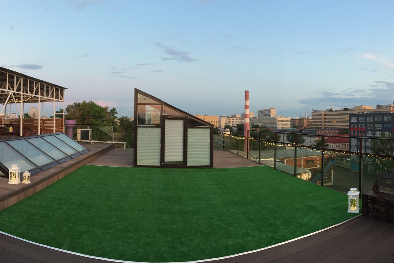 Арендовать Крыша для мероприятия на Дизайн-Заводе Флакон