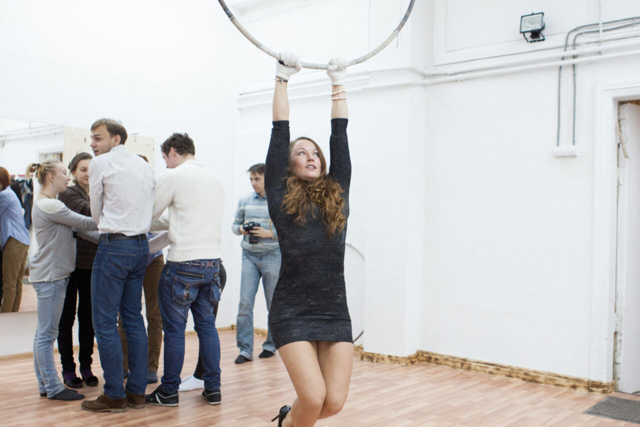 Арендовать Зал с повесами для воздушной гимнастики