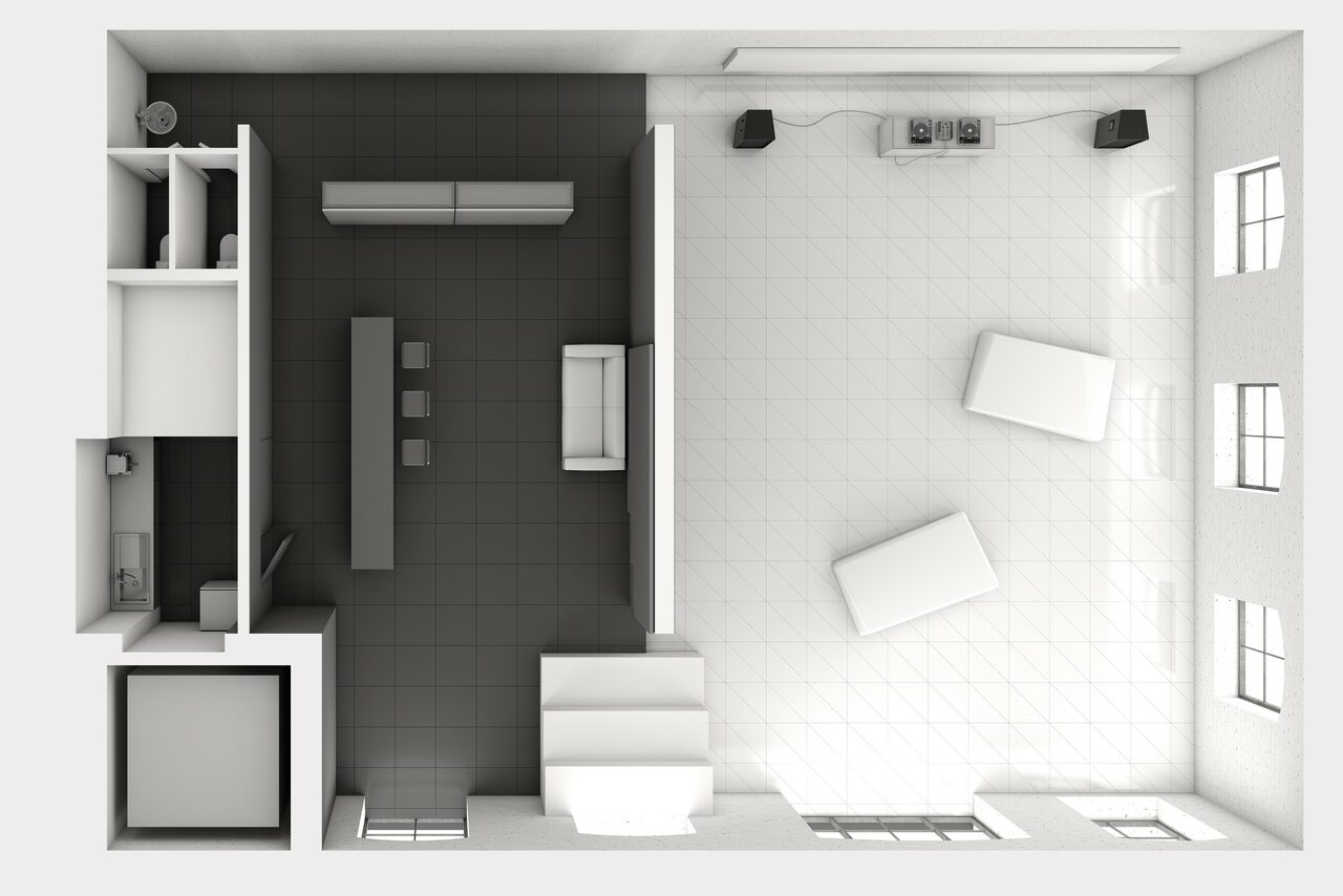 Арендовать Лофт-пространство в современном стиле