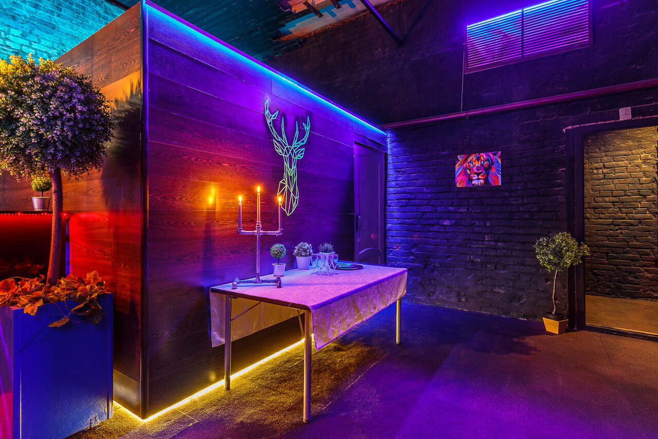 Арендовать Loft blackout (Лофт блэкаут). Просторный лофт