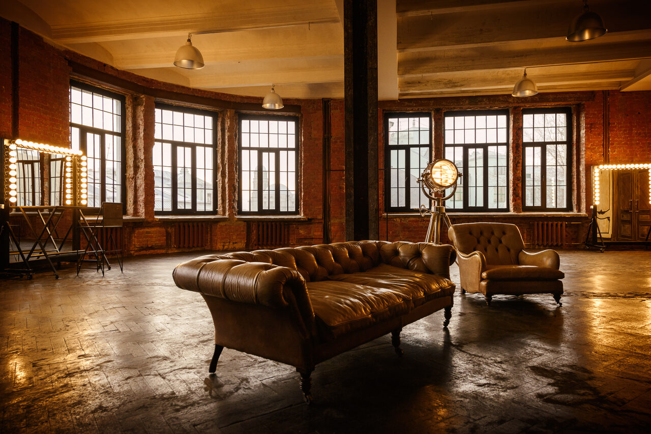 Арендовать Фотофактура Лофт-пространство из двух залов