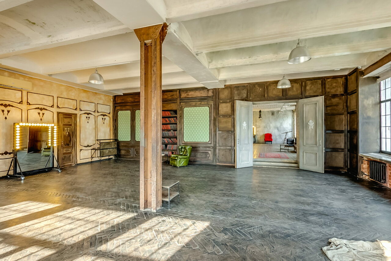 Арендовать Фотофактура Лофт-пространство из двух залов