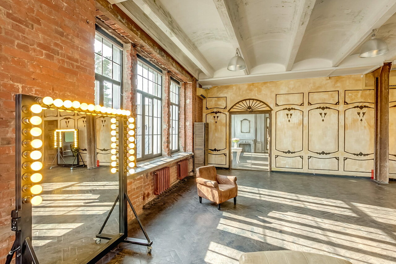 Арендовать Фотофактура Лофт-пространство из двух залов