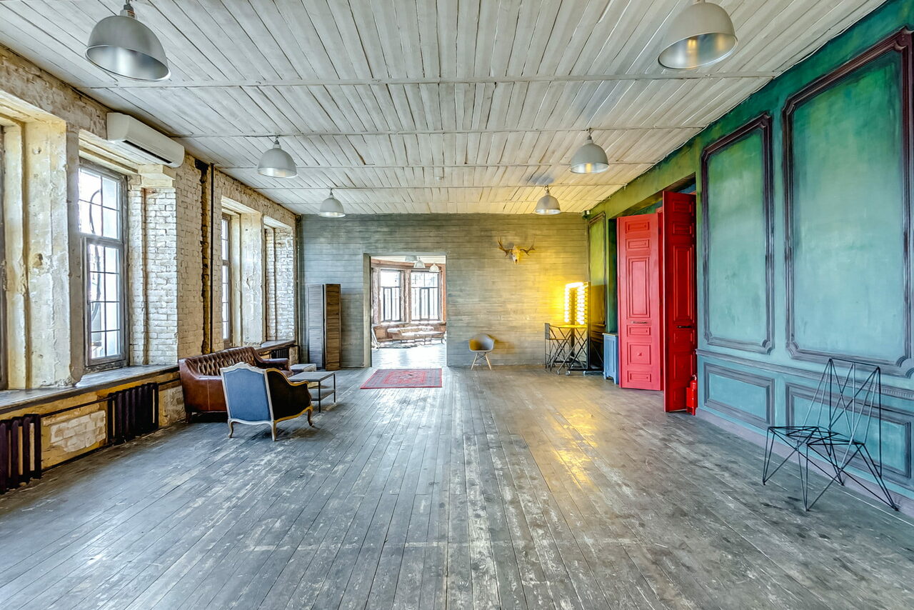 Арендовать Фотофактура. Лофт-пространство из двух смежных залов