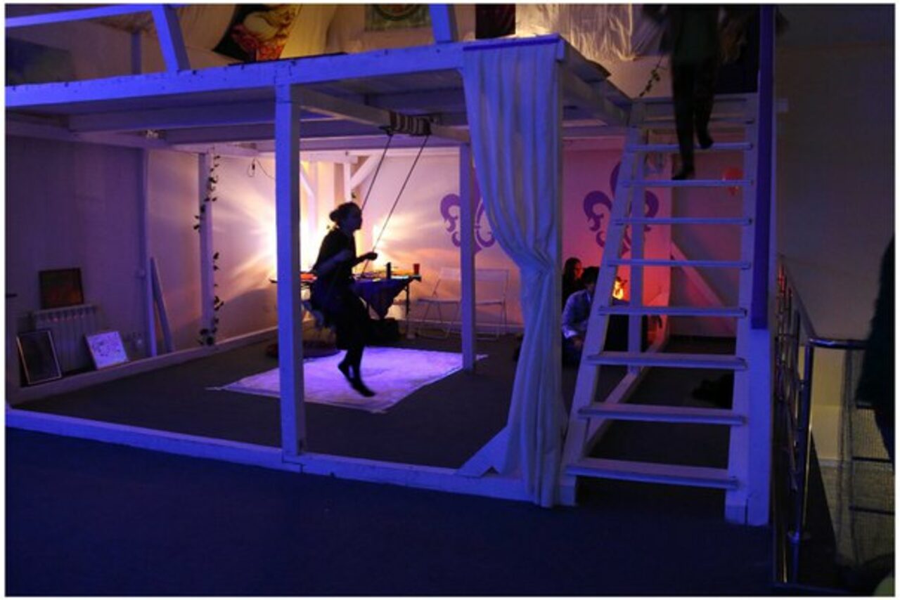 Арендовать Art-Studio Artefact Трехуровневый лофт