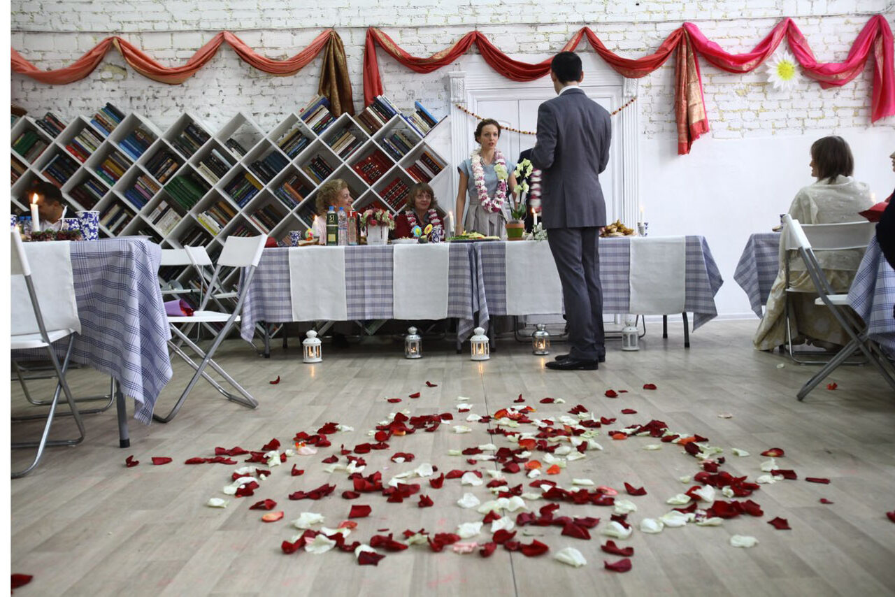 Арендовать Лофт Моя Студия Белый свадебный лофт