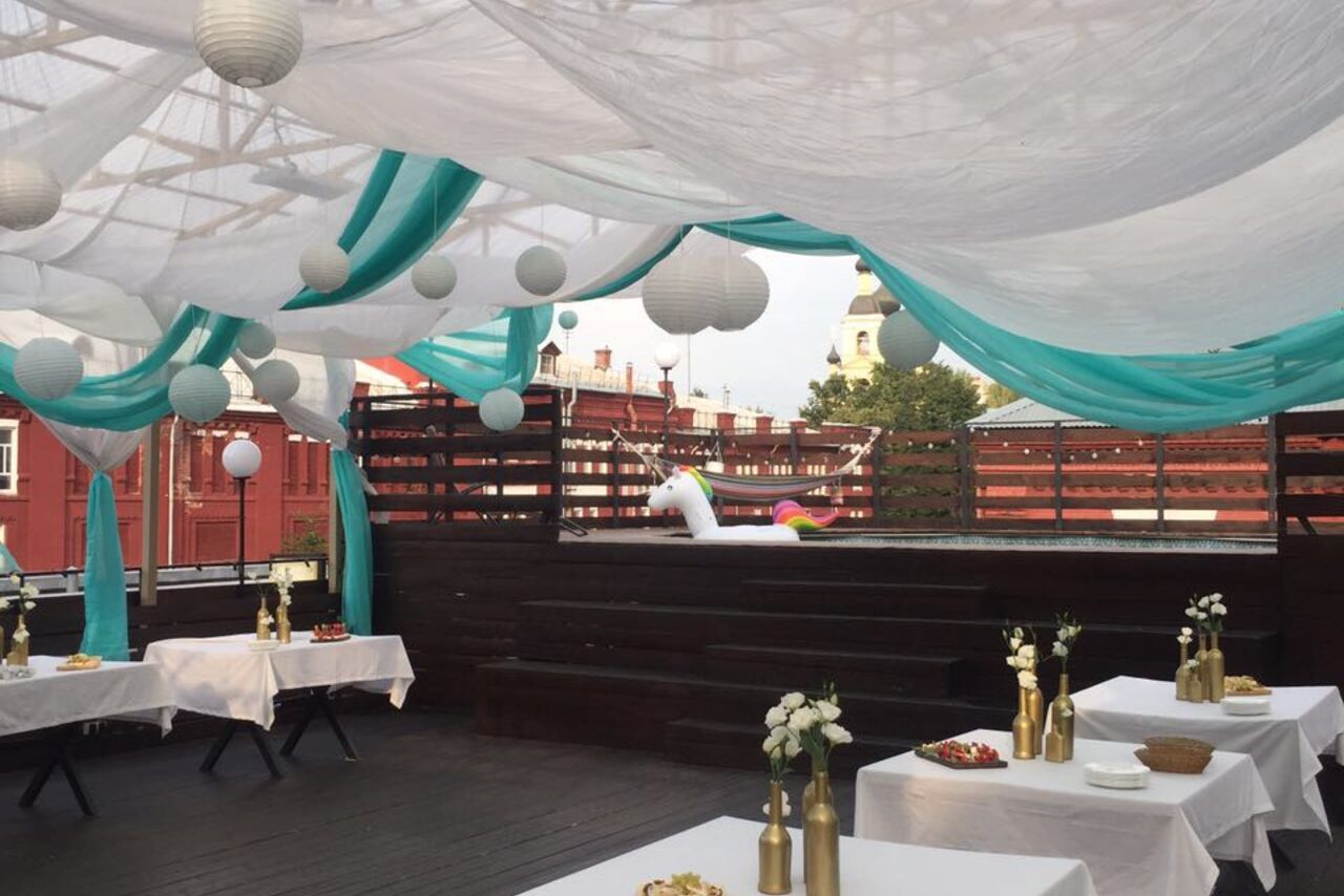 Арендовать Loft LEVEL 19 на заводе Кристалл. Крыша для вечеринок