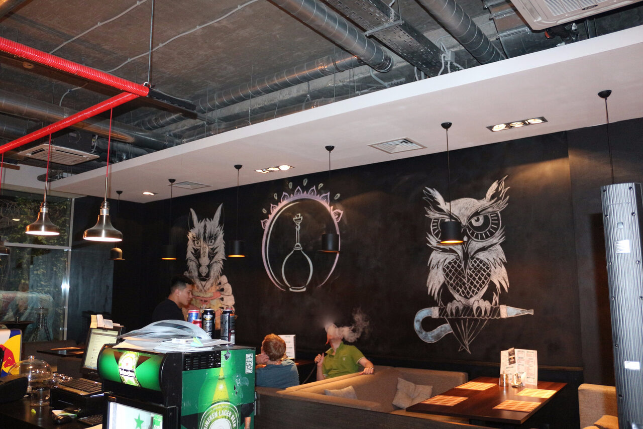 Арендовать Атмосферная лофт-кальянная