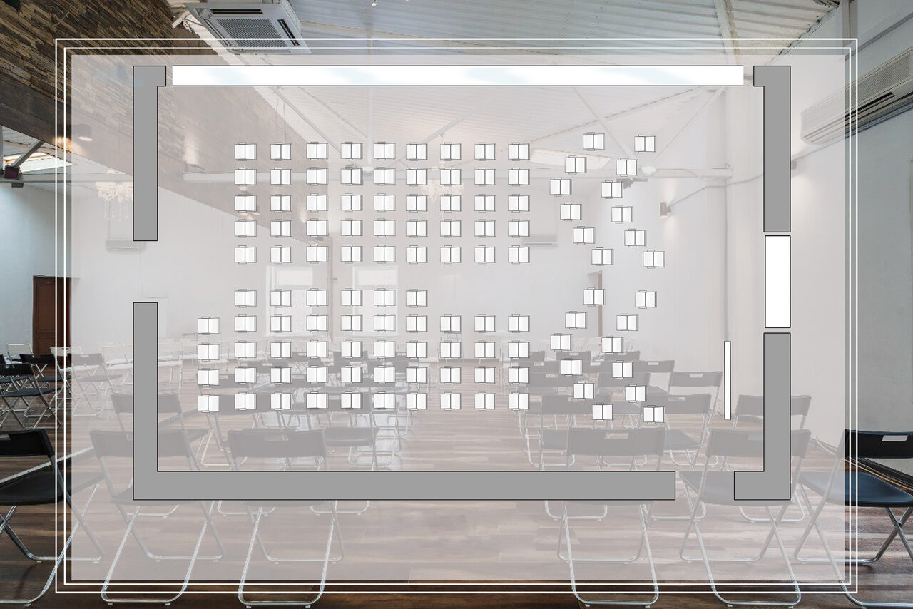 Арендовать Gold&Dance Светлый зал на мансардном этаже