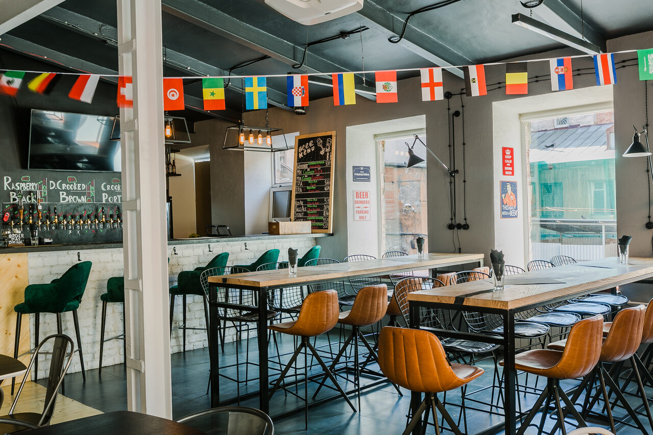 Арендовать Avrora Bar. Лофт в американском стиле