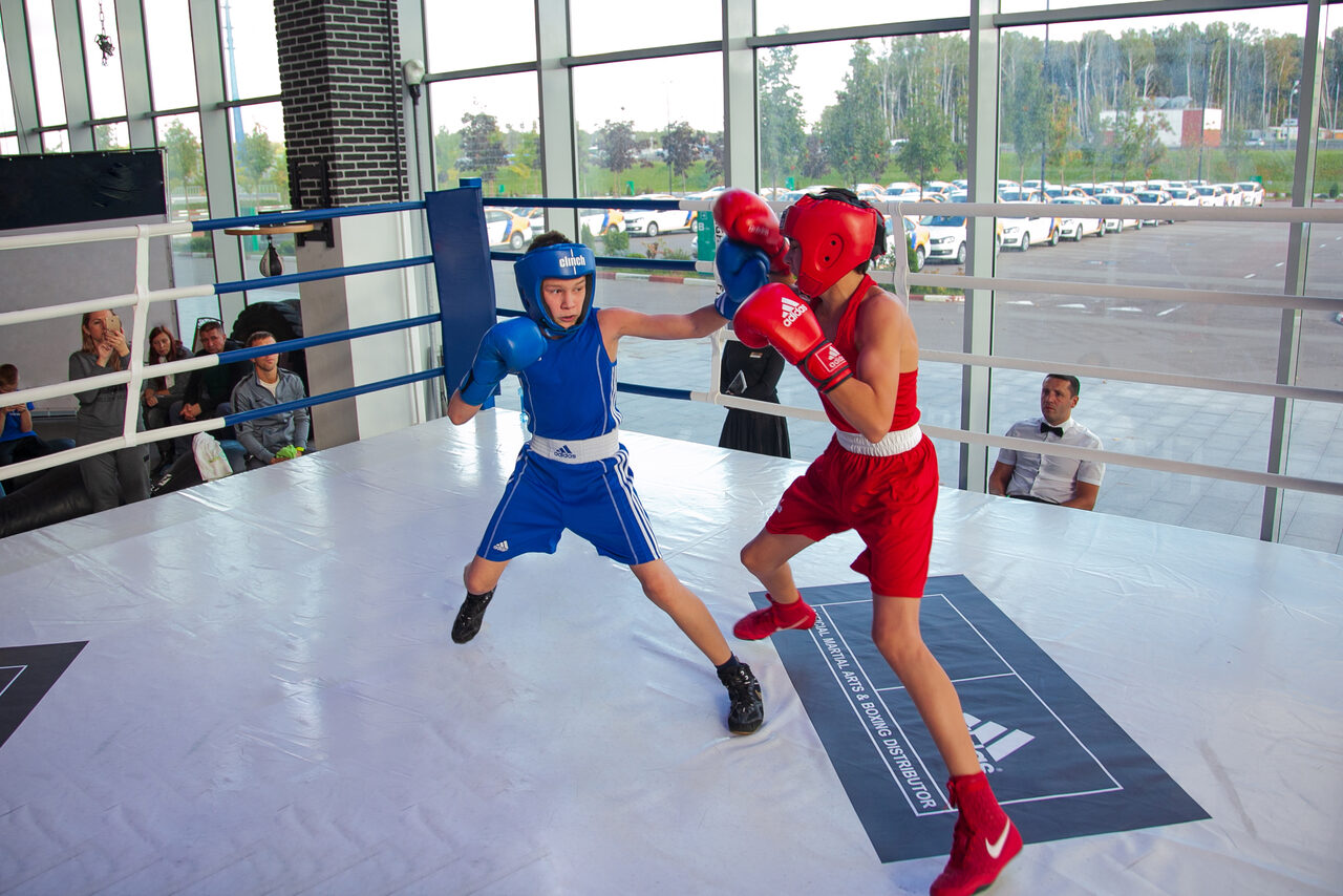 Арендовать Hall with boxing ring and panoramic windows 