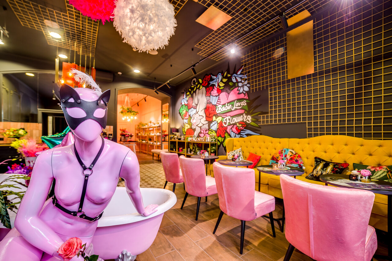 Арендовать Re room Студия дизайна Цветочный бар для вечеринок